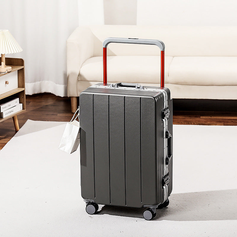 Utvidbar reise trillekoffert med glatte hjul Skanto