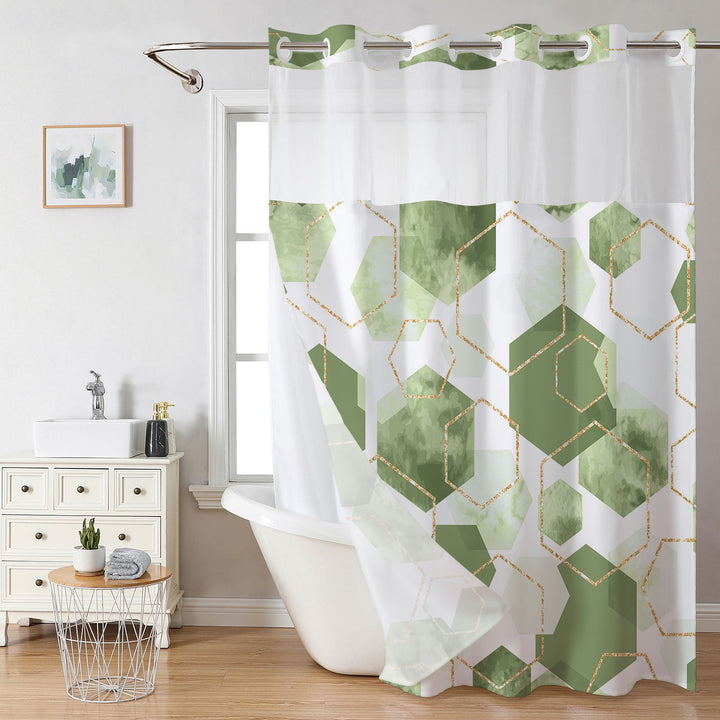 Geometric Pattern Dusjforheng Skanto