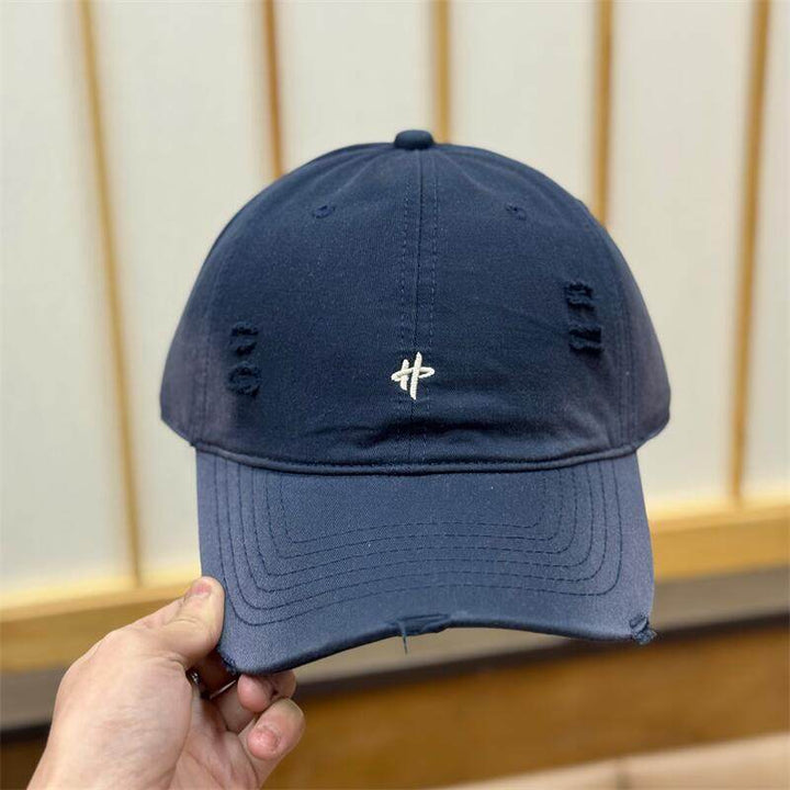 Kvinne Slitt Vintage Baseball Caps Skanto