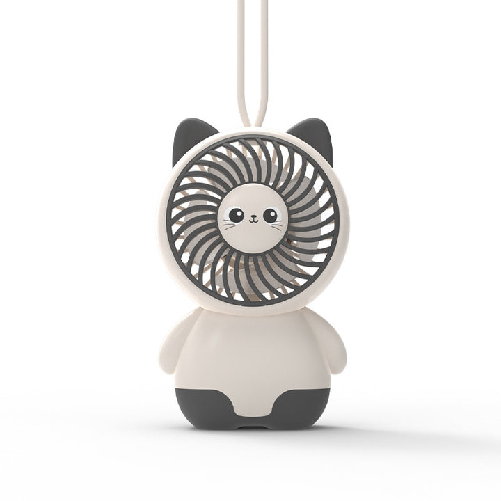 Dame Bærbar Mini Dyrefan med søtt Panda-design Skanto