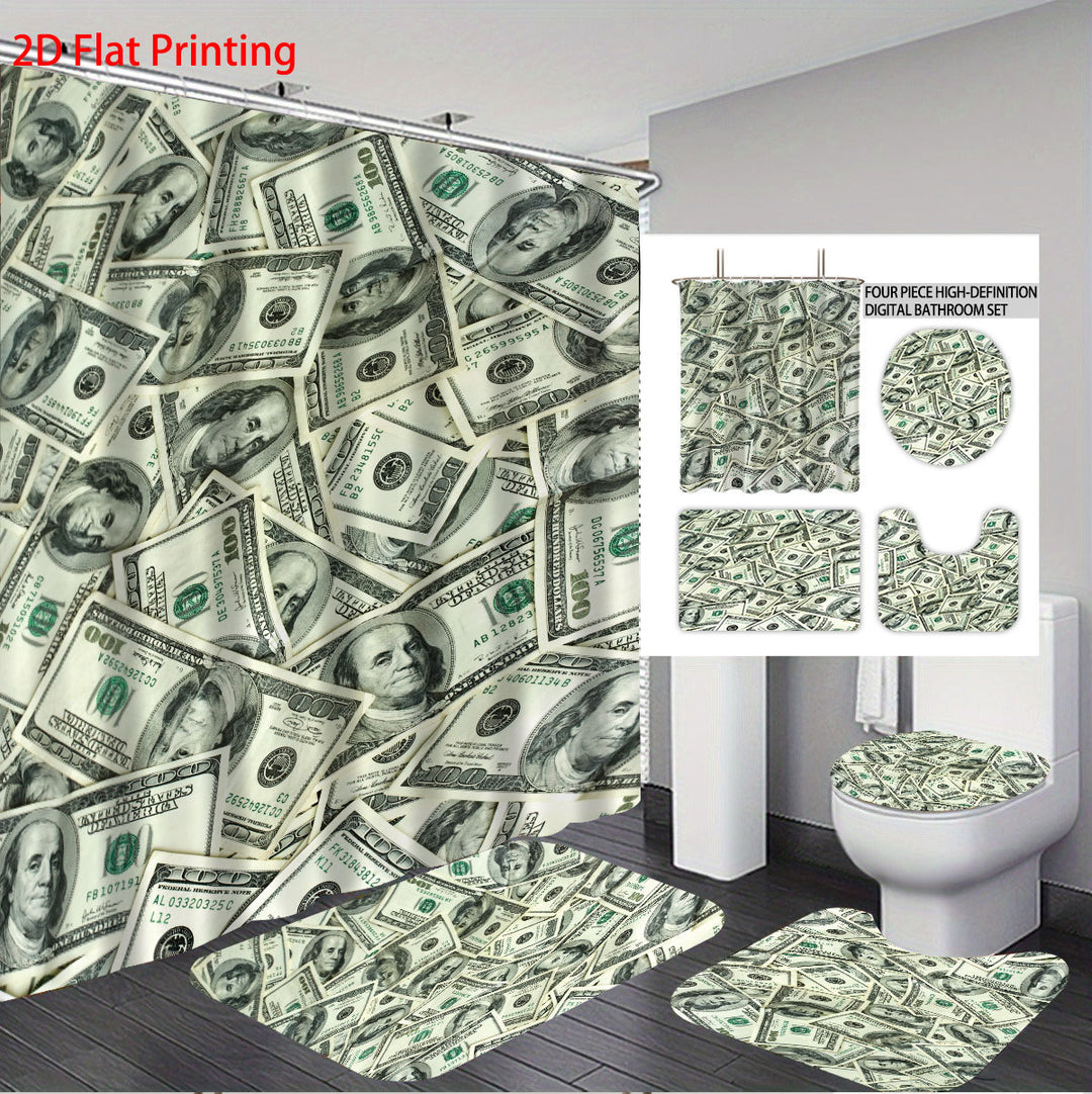 Digital Dollar Bill Badet Sett Skanto