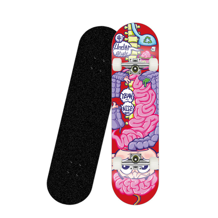 Dekorativ Skateboard Deck Skanto