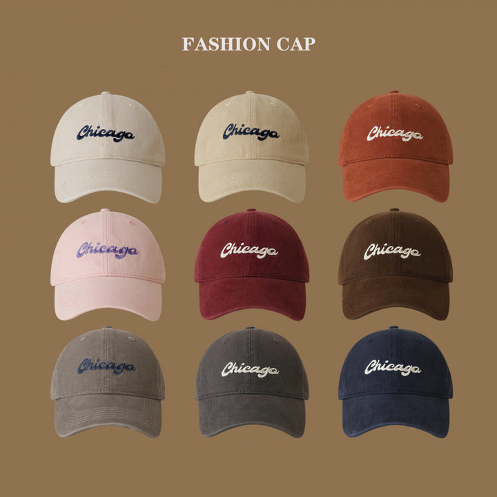 Kvinne Bomull Brodert Logo Baseball Cap Skanto