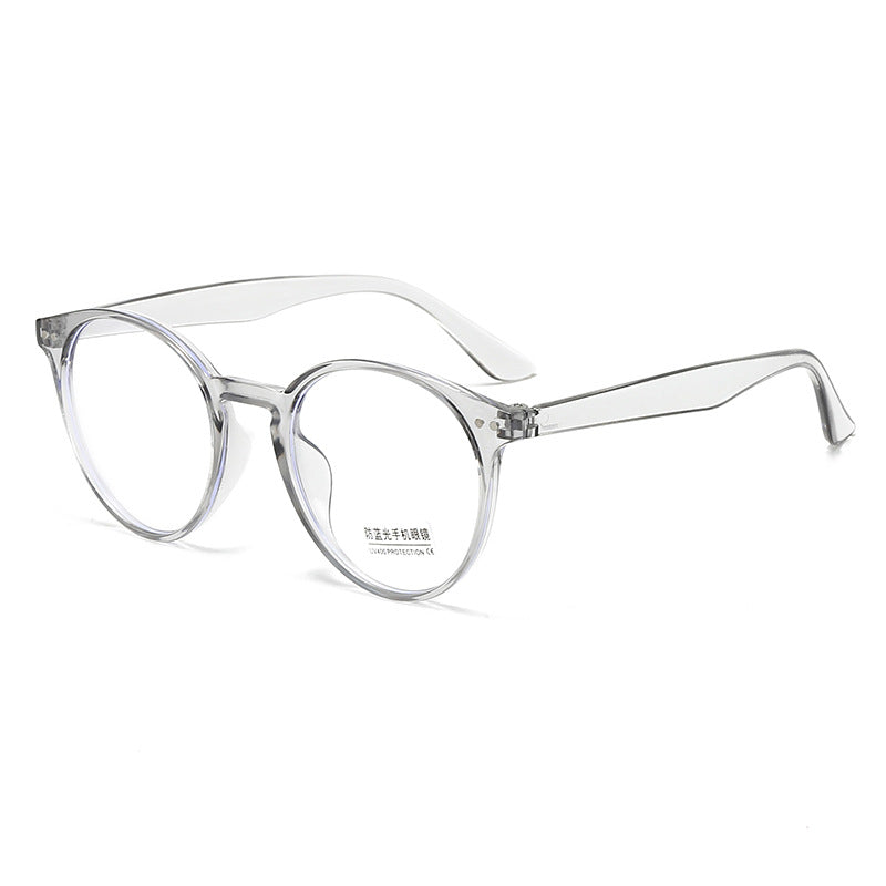 Dame Cat-Eye solbriller med transparent ramme Skanto