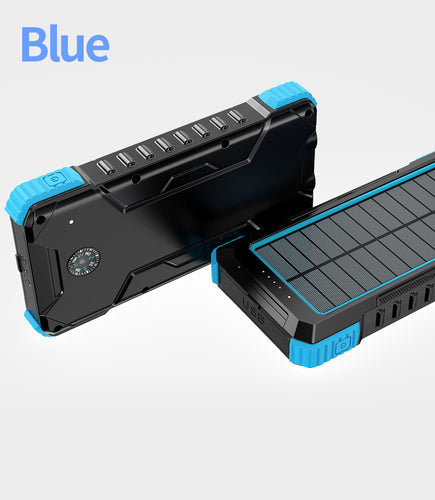 Solar Powerbank med flere USB-porter fra Skanto