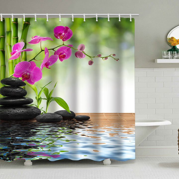 Tranquil Zen Nature Dusjforheng Skanto