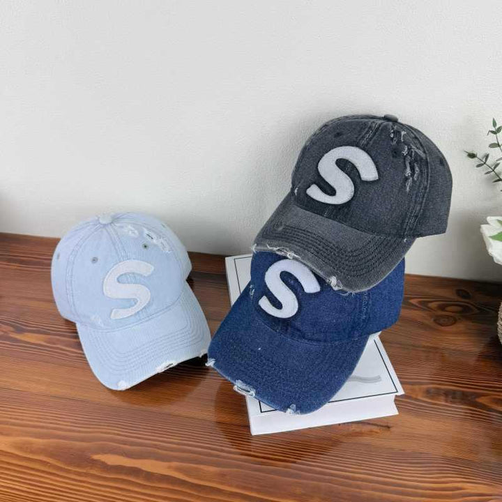 Herre Slitt Grafisk Baseball Caps Skanto