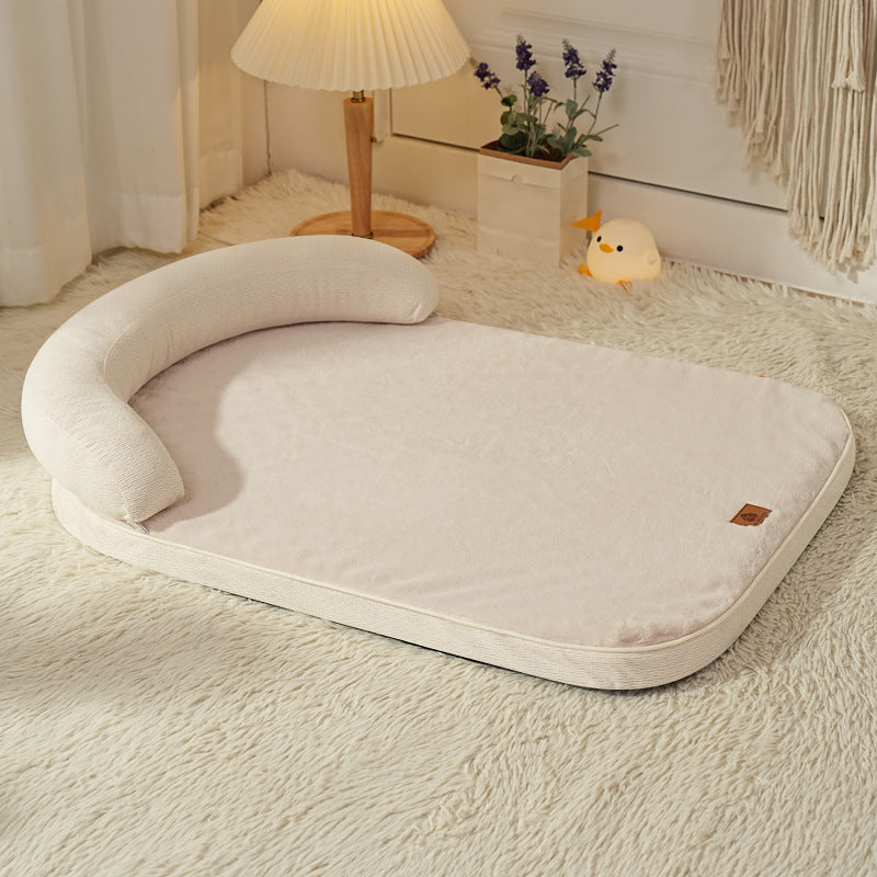 Ergonomisk designet loungemadrass hundeseng