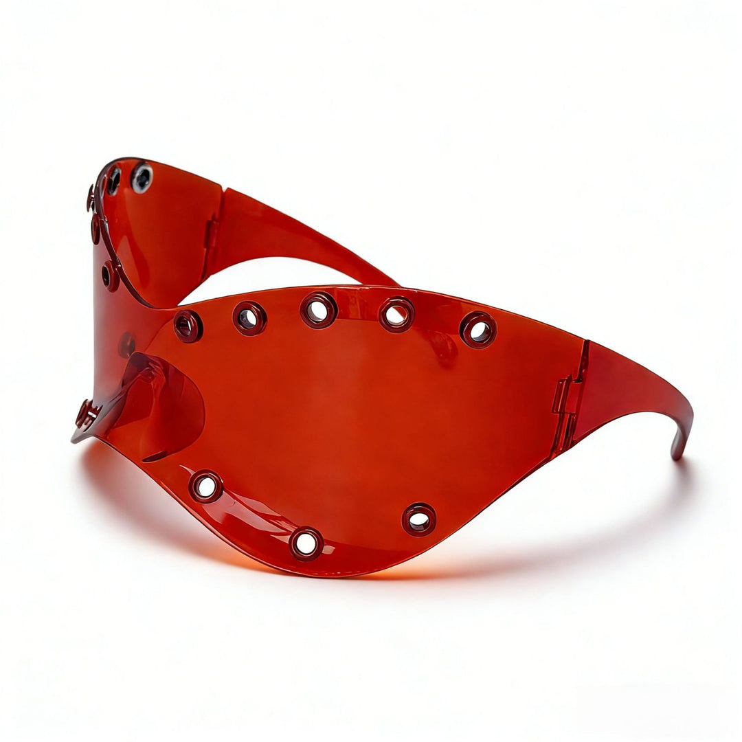 Damer Sporty Designer-solbriller med innovative metalakenter Skanto