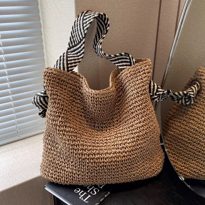 Stroh Shopper-Taske med Moderne Design Skanto