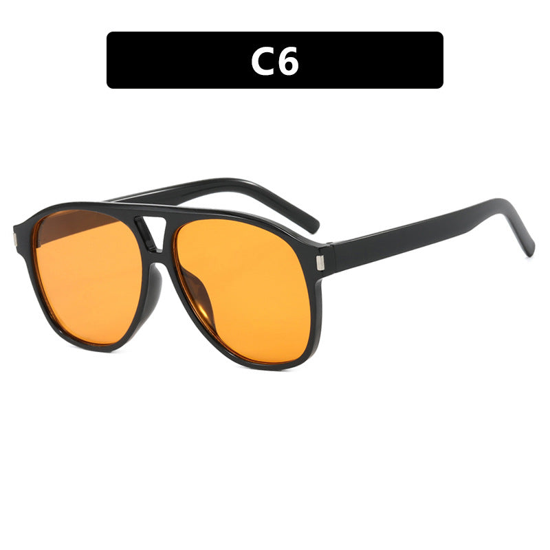 Damer solbrille i trendy skilpadde-design Skanto
