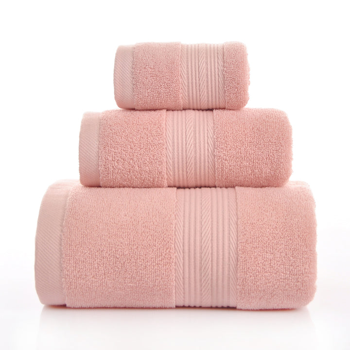 Terry towel set with exceptionally high absorbency Skanto
