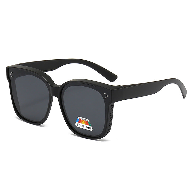 Dame motorisk kvadratisk solbrille med innovativt ventilasjonssystem Skanto