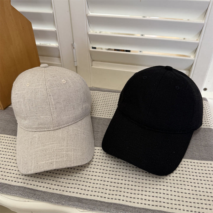 Kvinnenes Casual Teksturert Bomull Baseball Caps Skanto
