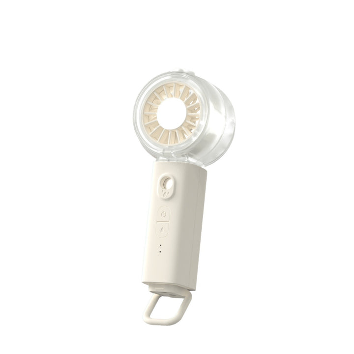 Unisex nan tragbarer Mini-Ventilator med spraytåke funksjon og USB-batteri Skanto