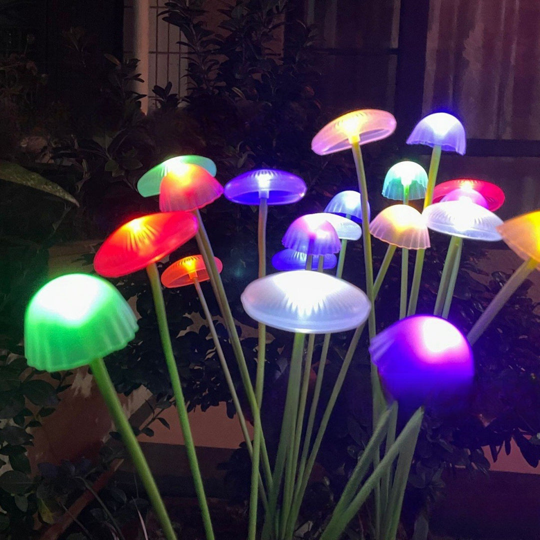 Dekorative LED fiberoptiske blomster stakebuketter Skanto