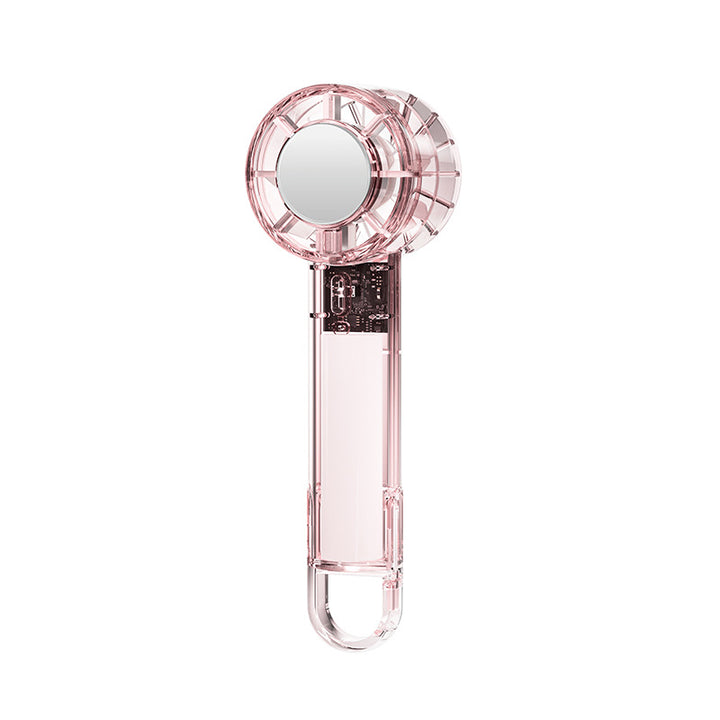 Dame bærbar mini vifte med USB oppladbar Skanto