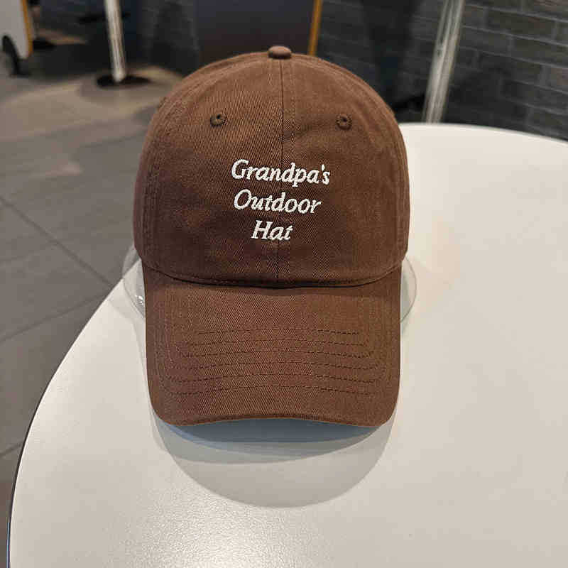 Unisex Justerbar Brodert Utendørs Caps Skanto