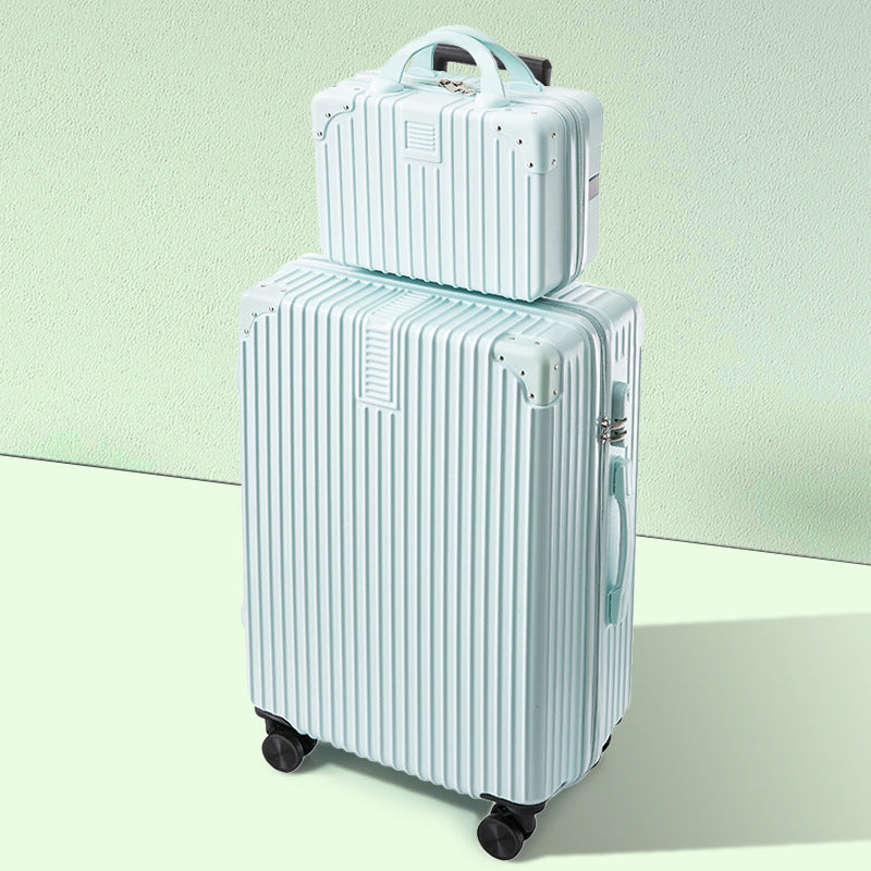 Men's Premium Dual-Layer Rolling Luggage Set Skanto