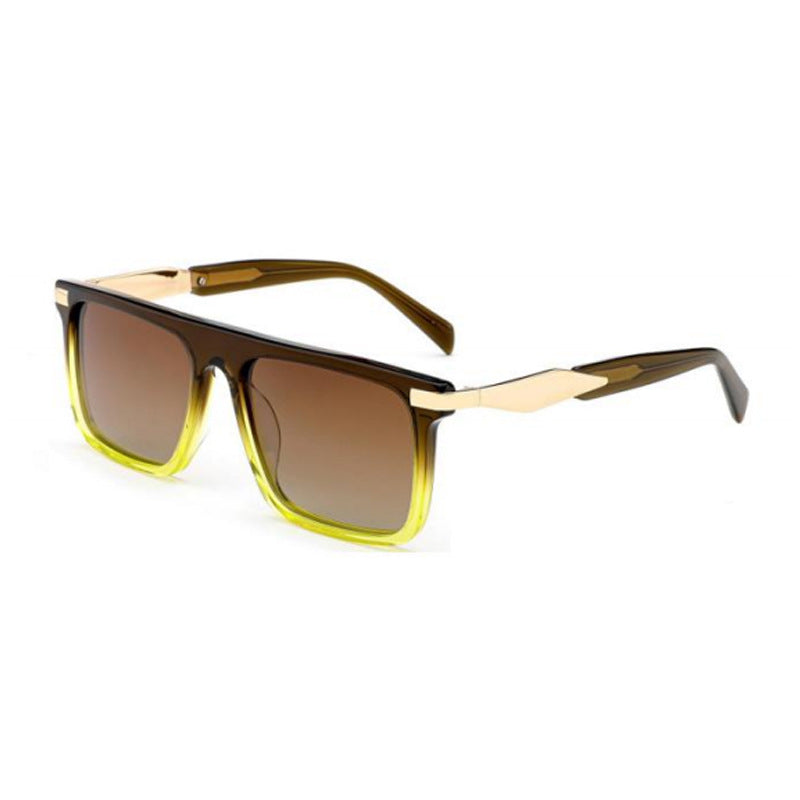 Dame fashionable solbriller med ekstravagant ramme Skanto