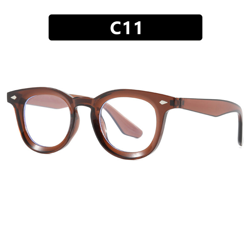 Damen modische Cat-Eye solbrille med transparent ramme Skanto
