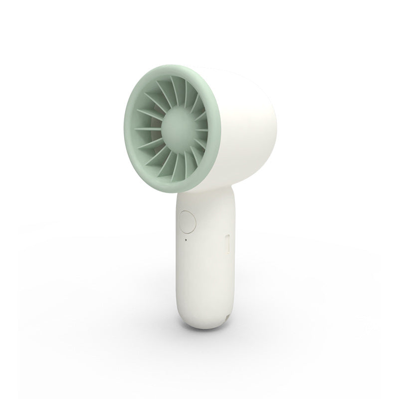 Unisex nan kompakt gjenoppladbar håndvifte med stille turbinvifte Skanto
