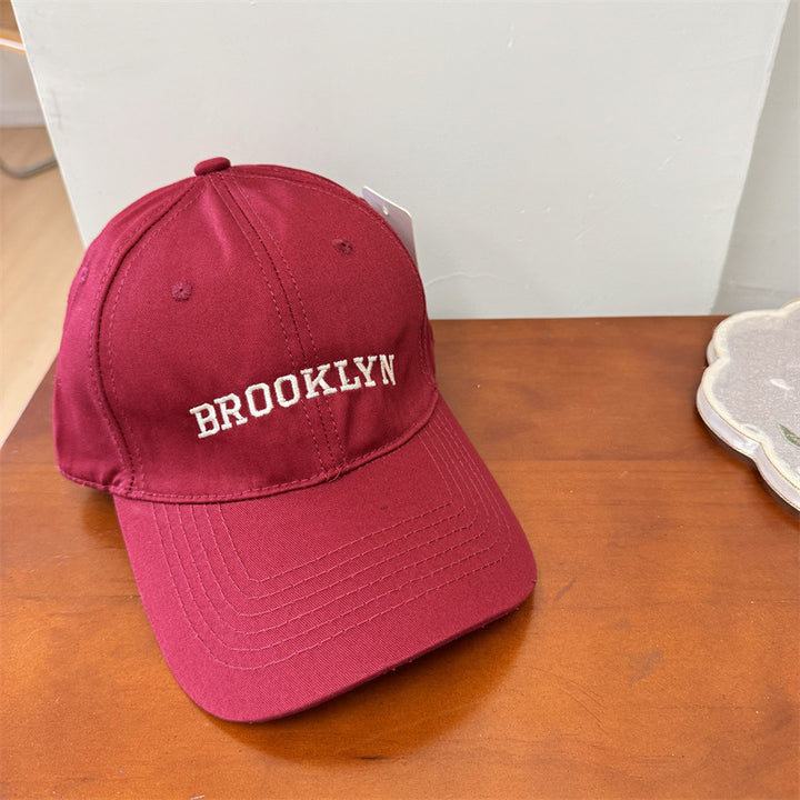 Herre Casual Brodert Bomull Baseball Caps Skanto