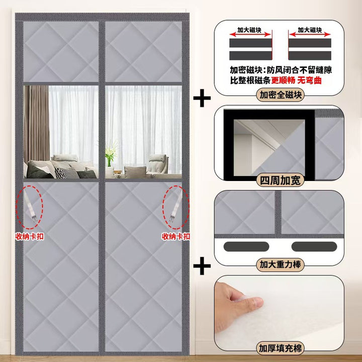 Elegante sammenleggbare insektbeskyttelsesgardin Skanto