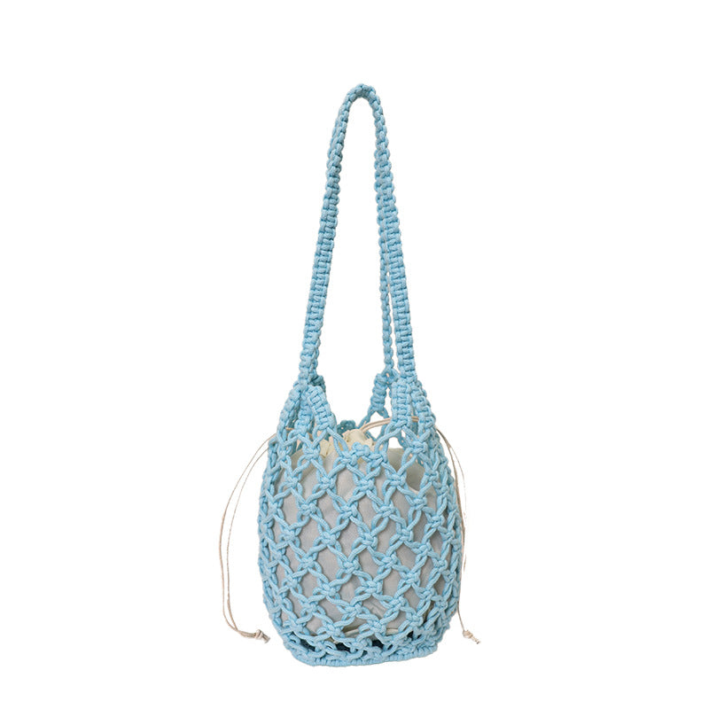 Stilig Makramee Tote Bag Skanto