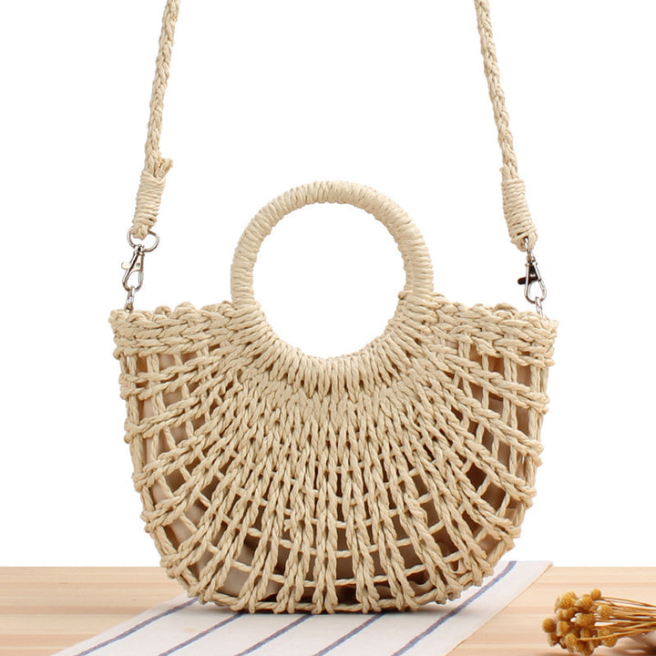 Håndlaget kurvveske i Boho-stil Skanto
