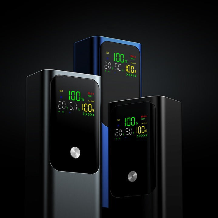 Bærbar powerbank med smart ladeindikator Skanto
