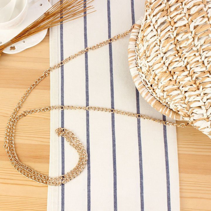 Shoulder bag with unique wave pattern Skanto
