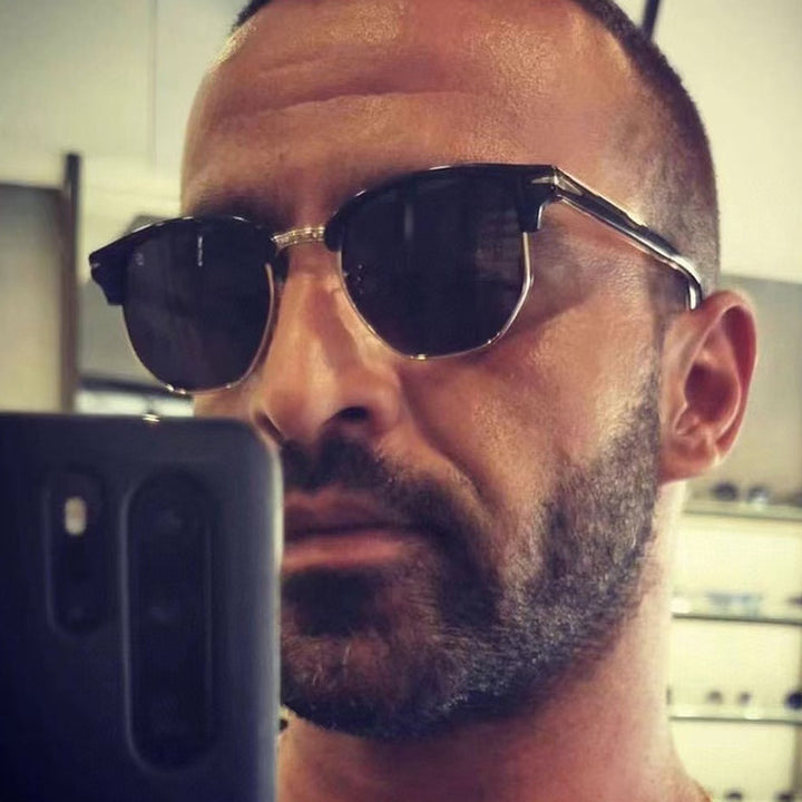 Dame moteriktig solbrille Skanto