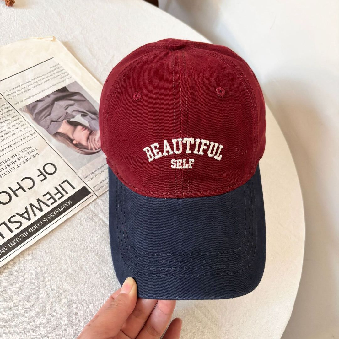 Kvinnens casual justerbare statement caps Skanto
