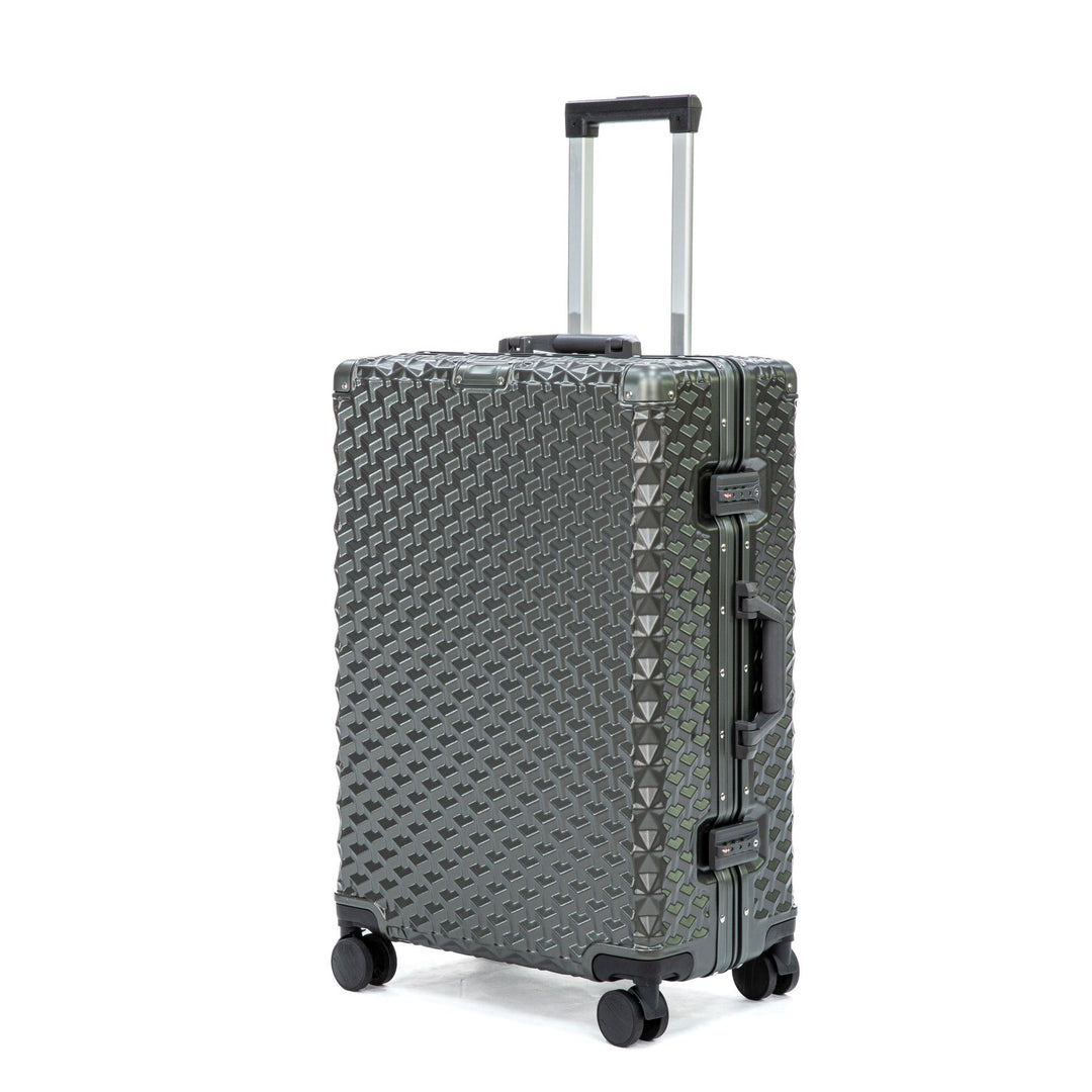 Kvinnenes Premium Teksturerte Hard Shell Spinner Bagasje Skanto