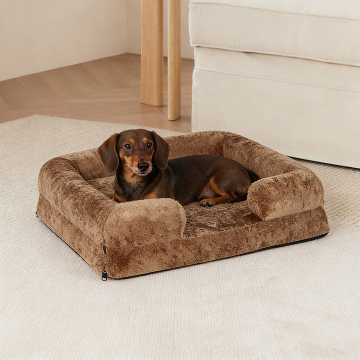 Polstret myk hundesofa