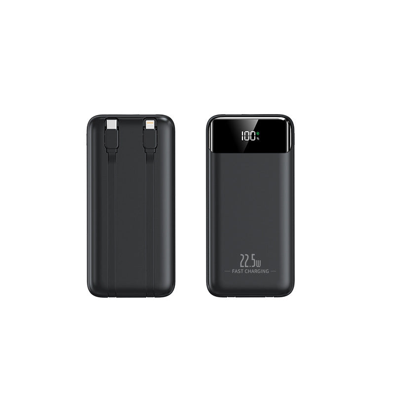 Powerbank med hurtigladingsfunksjon og digital effektindikator Skanto
