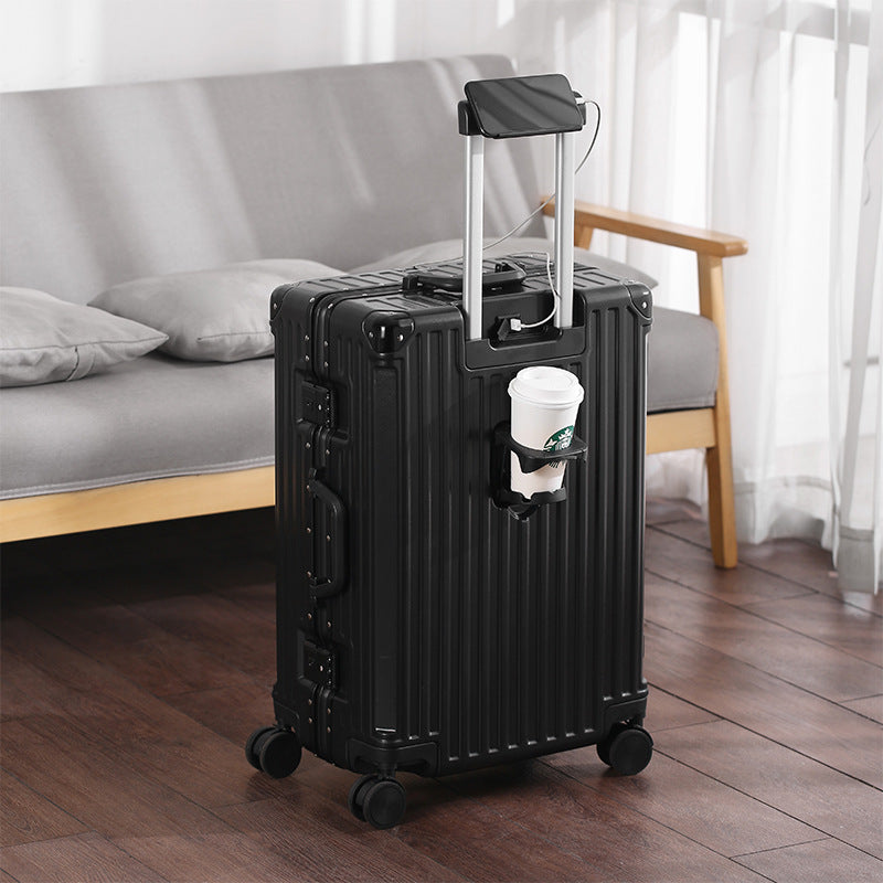 Unisex Sleek og Holdbar TSA-Vennlig Hard Shell Carry-On Koffert Skanto
