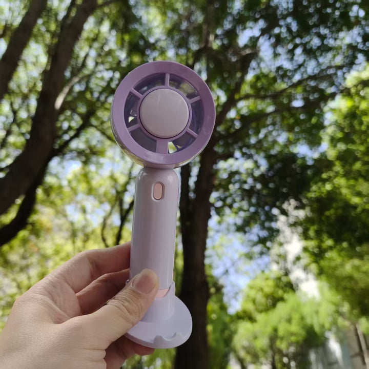 Unisex bærbar håndholdt vifte med oppladbart batteri Skanto
