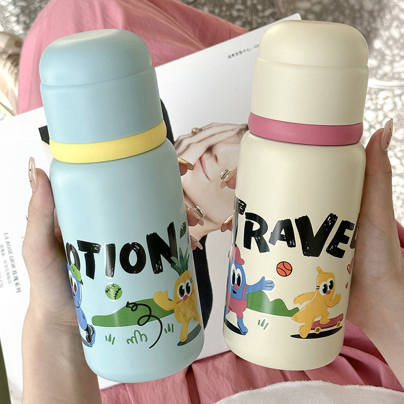 Damen Isolierflasche mit fröhlichem Tierdesign Skanto