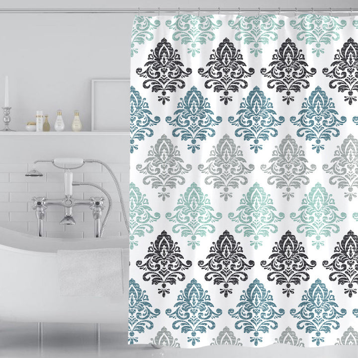 Kvinnelig Elegant Damask Dusjforheng Skanto