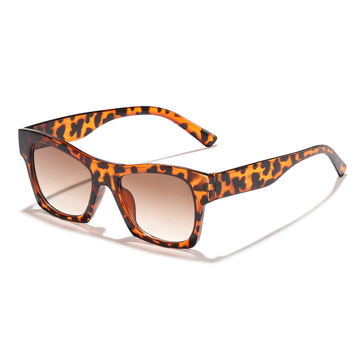 Damer moteriktig solbrille i elegant rektangulært design Skanto