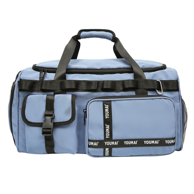 Sporty multifunction duffel bag with practical compartments Skanto