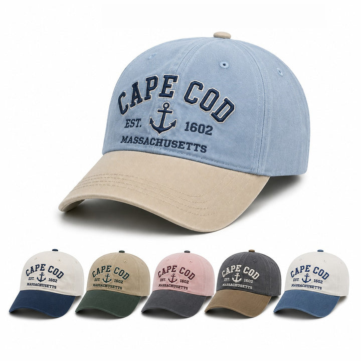 Dame fashionable baseball cap med nautisk design Skanto