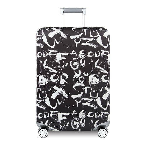 Damer Hardkoffert med kreativt graffiti-design Skanto