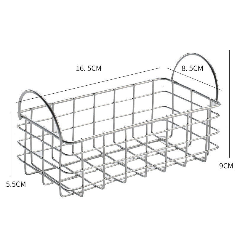 Unisex trådinndelingskurv med ergonomiske håndtak Skanto