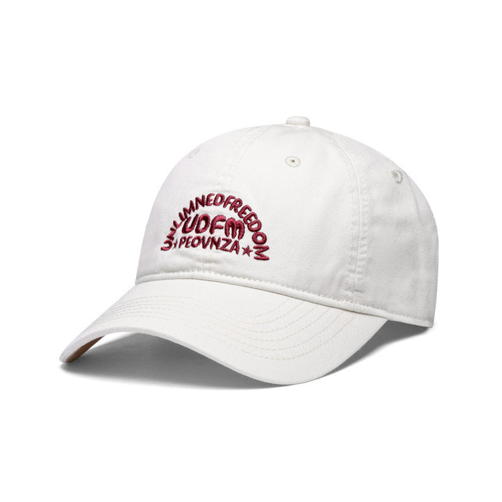 Dame moteriktig caps med stilfullt trykk Skanto