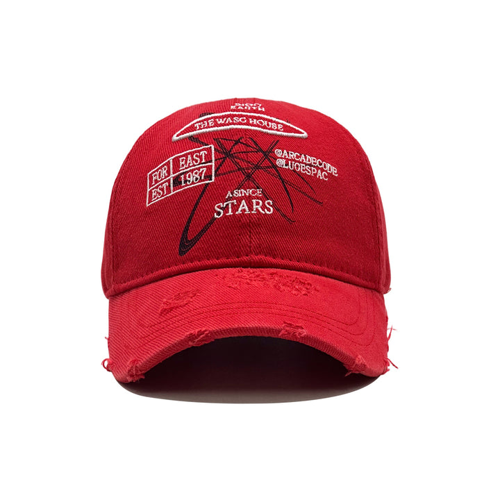 Dame casual og stilfull cap med broderi-design Skanto