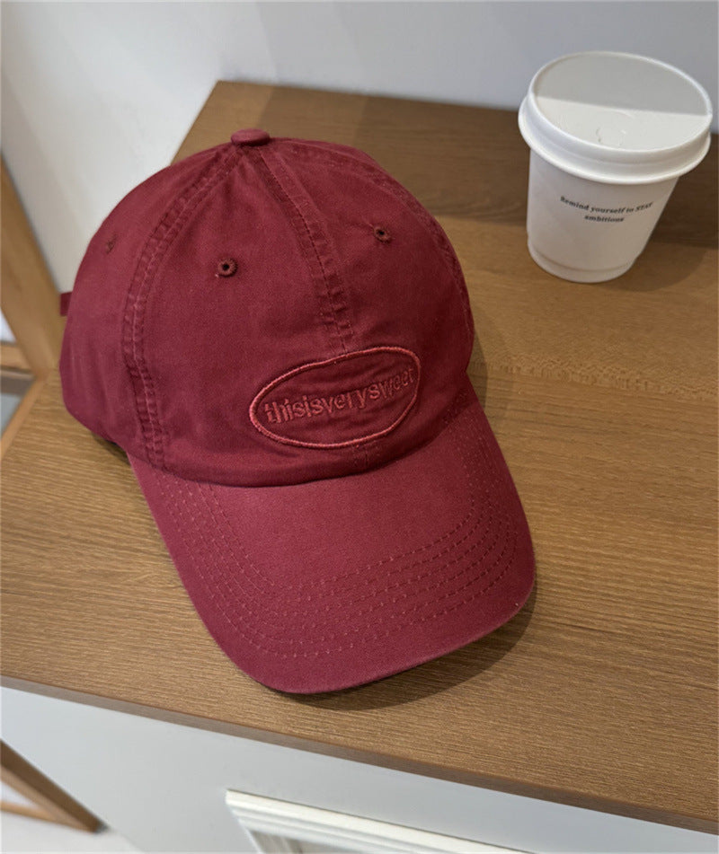 Herre Casual Slitt Bomull Baseball Caps Skanto