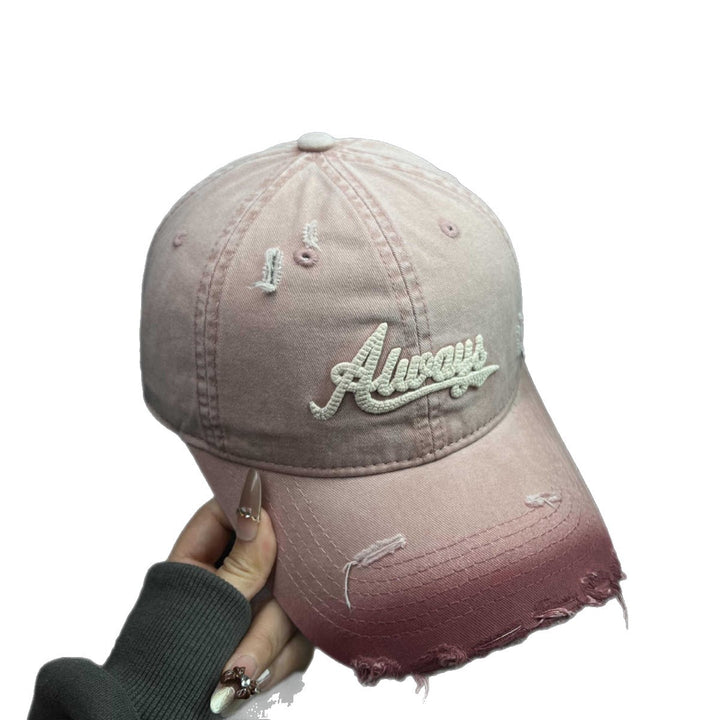 Kvinne's Slitt Grafisk Baseballcaps Skanto
